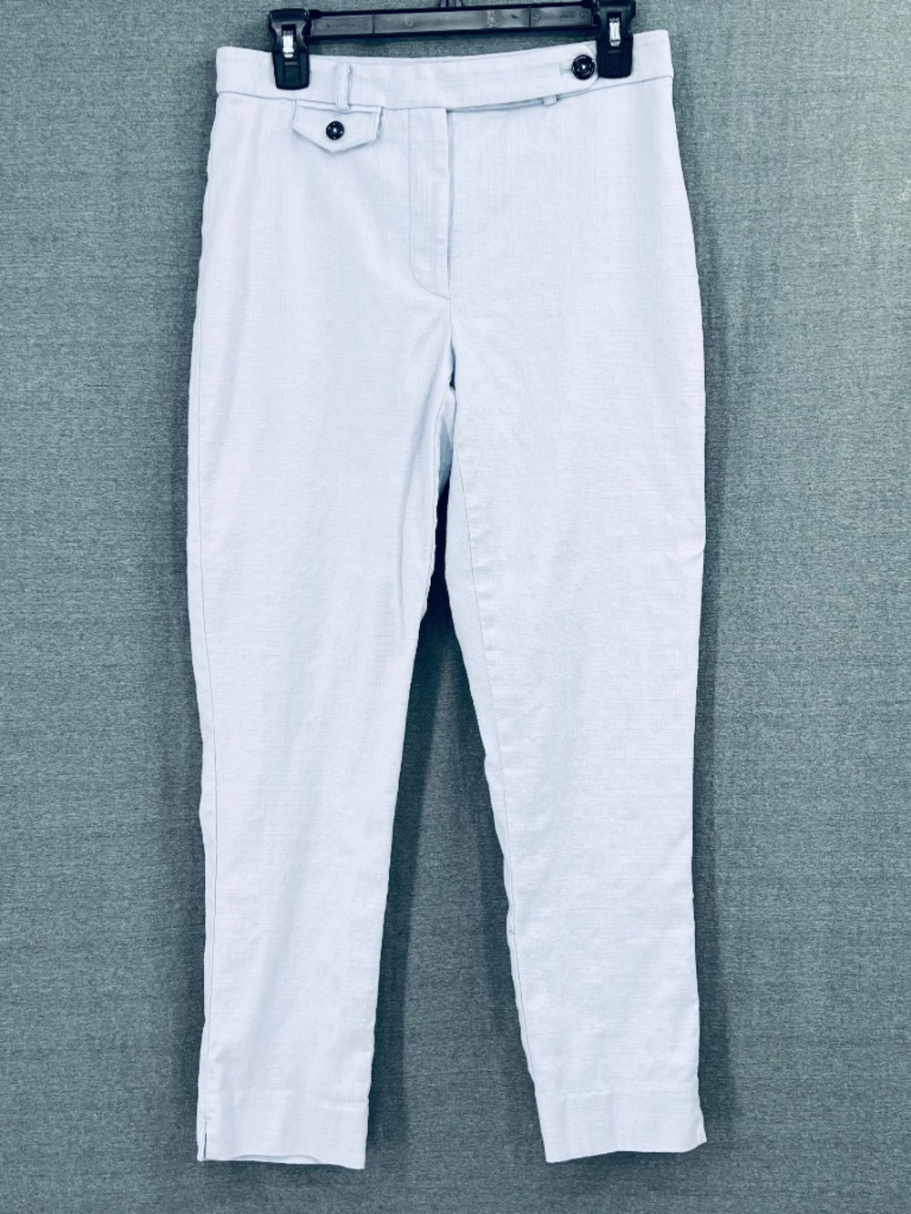 by Anthropologie 98% Cotton Essential Slim Lined Work Pant Trousers Preppy Work
